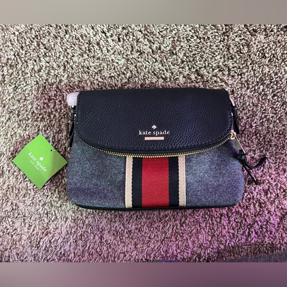 NWT Kate Spade Jackson Street Fabric - Small Harlyn Handbag